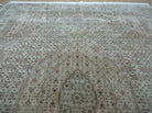 8' 7" X 11' 5" Vintage Handmade Pakistan Wool Rug Silk Accent Nice - Jewel Rugs