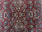 Karastan Rug Sarouk #785, Large Wool Karastan Carpet 8.8 x 15 ft, Original Collection 700 Series, Discontinued Vintage Karastan Rugs, Red - Jewel Rugs