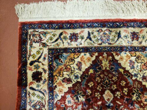 2' X 3' Handmade Chinese Floral Oriental Silk Rug Carpet Nice Bird Flowers - Jewel Rugs