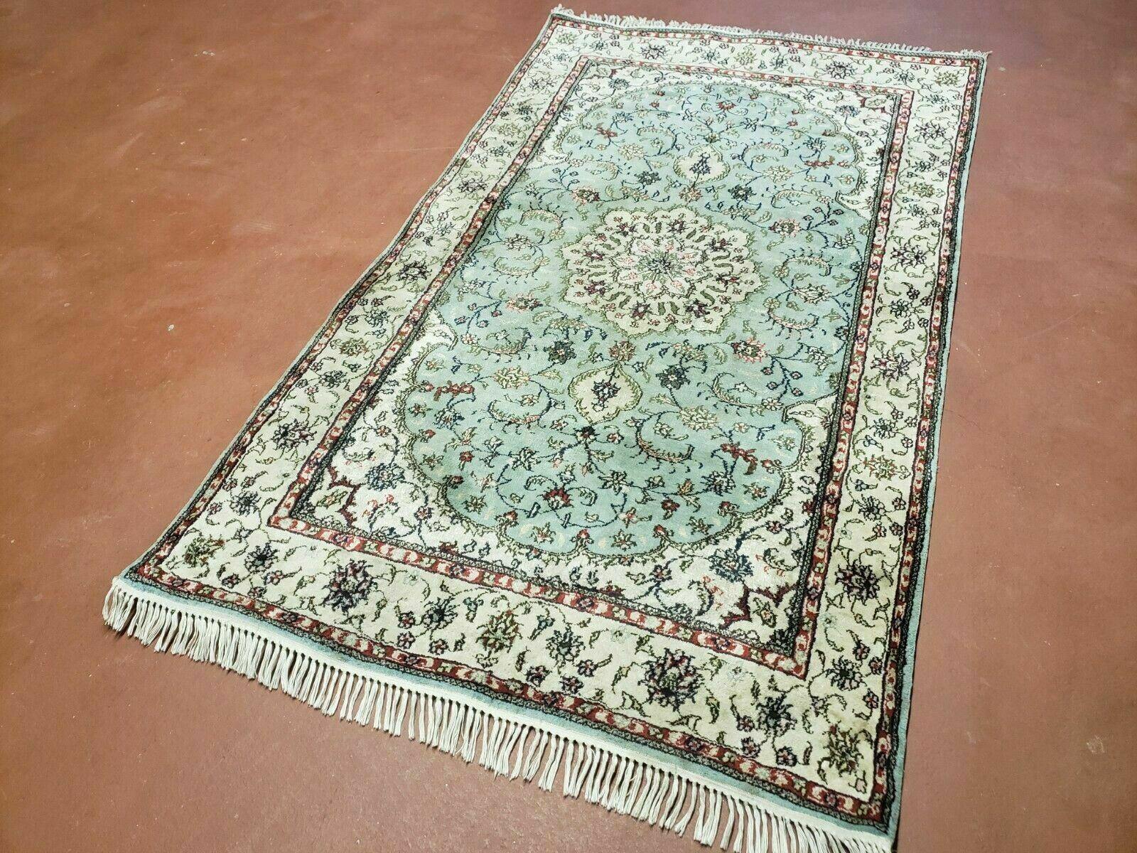 3' X 5' Handmade Silk Turkish Rug Kayseri Carpet Nice - Jewel Rugs