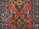 3x4 Vintage Handmade Wool Rug Red Floral Tribal Rug Turkoman Balouch Geometric - Jewel Rugs