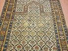 3' 7" X 5' Antique Handmade Caucasian Shirvan Wool Prayer Rug Dagestan - Jewel Rugs