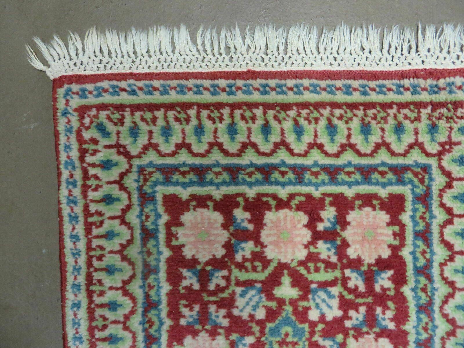 2' X 3' Vintage Handmade Turkish Wool Rug Mat - Jewel Rugs