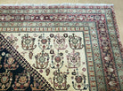 9' X 11' Fine Handmade Indian Agra Rug Paisley Hand Knotted Carpet Organic Wow - Jewel Rugs