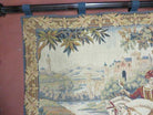 37" X 47" Medieval Royal Hunt Tapestry Marc Waymel Franklin Mint 1984 With Rod - Jewel Rugs