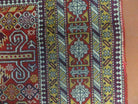 5' X 7' Vintage Hand Made Turkish Perpedil Caucasian Wool Rug Nice - Jewel Rugs