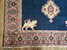 4' X 6' Antique Handmade Turkish Ghiordes Wool Rug Veg Dyes Organic Lion Nice - Jewel Rugs