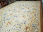 12' X 18' Magnificent Handmade Wool Rug Aubusson Weave Savonnerie Flat Pile - Jewel Rugs