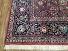 8' x 10' Handmade Wool Rug Carpet Allover Floral - Jewel Rugs