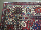 5.5' X 10.5' Antique Handmade Indian Agra Wool Rug Tribal Vegetable Dyes - Jewel Rugs