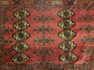 3' 1" X 5' 5" Antique Handmade Tribal Wool Rug Salor Turkoman Organic Dyes Wow - Jewel Rugs