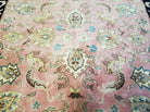 6' X 9' Vintage Handmade India Wool Rug Hunting Lion Birds Tree Of Life Salmon - Jewel Rugs