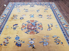 6' X 9' Antique Handmade Art Deco Nichols Peking Chinese Rug Carpet Gold Blue - Jewel Rugs