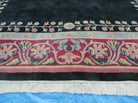 9' X 12' Decorative Chinese Aubusson Hand Knotted Pile Wool Rug Black Nice - Jewel Rugs