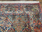 10x14 Karastan Multicolor Panel Kirman Rug #700/717, Multipanel Karastan Carpet, 10 x 14 Wool Karastan Rug, Discontinued Original Karastan - Jewel Rugs