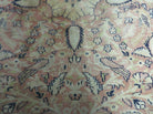 4' X 6' Vintage Handmade Fine Indian Silk Rug Kashmir Bird Nice - Jewel Rugs