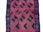 3' X 4' 7" Vintage Handmade Tribal Wool Rug Balouchi Rug Afghan Rug Red Brown - Jewel Rugs