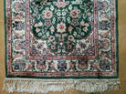 2' 7" X 10' Vintage Handmade Indian Kashmir Silk Runner Nice Oriental Rug - Jewel Rugs