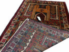 3x5 New Vintage Hand-knotted Handmade Tribal Rug Afghan Rug Balouch Wool Rug - Jewel Rugs