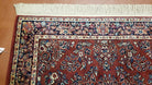 4x6 Karastan Rug, 4.3 x 6 Red Saroukk Karastan Carpet, Wool Vintage Area Rug #785 USA Made - Jewel Rugs