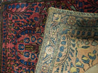 2' X 2' 4" Antique Handmade Pakistani Wool Rug Nice - Jewel Rugs