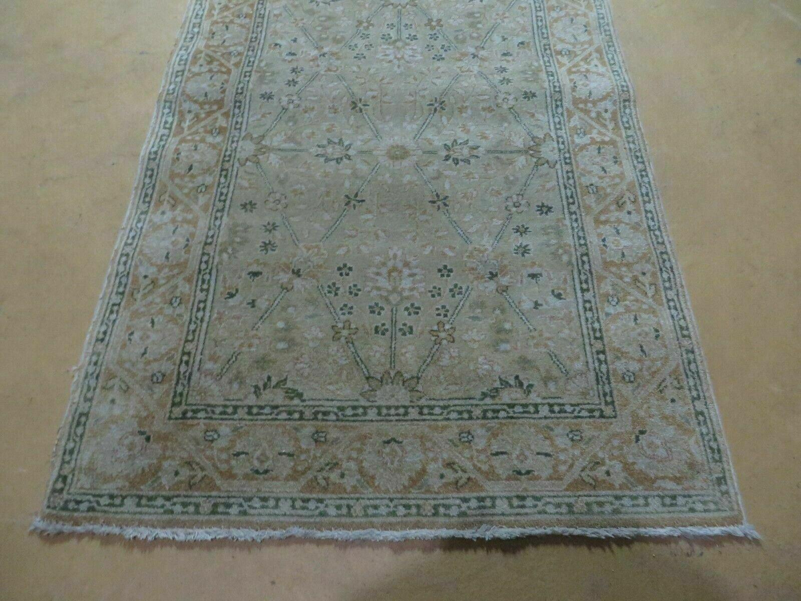 2' 8" X 12' SAFAVIEH Vintage Handmade Pakistan Wool Rug Runner Hand Knotted Wow - Jewel Rugs