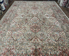 8.8 x 12 Karastan Empress Kirman Rug # 700/719, Original 700 Series Vintage Karastan Rug, Discontinued Karastan Wool Rug, Living Room Rug - Jewel Rugs