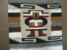 2' X 3' Latin American Mexican Wool RUG Blanket Textile Nice - Jewel Rugs