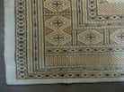 11' X 15' Vintage Hand Made Fine Bokhara Turkoman Yamud Pakistan Wool Rug Nice - Jewel Rugs