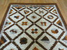 5' X 6' Rare Vintage 1960s Danish Rya DeLux Ege Rug Mid-Century Modern Shag Rug - Jewel Rugs