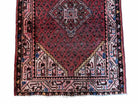 4x6 Antique Rug Handmade Wool Rug Organic Dyes Red Ivory Red Tribal Rug Boho Rug - Jewel Rugs