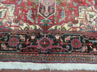 7' X 10' Vintage Handmade India Oriental Floral Hand Knotted Wool Rug Nice - Jewel Rugs