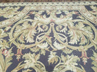 10' X 14' Handmade French Aubusson Weave Needlepoint Flat Pile Wool Rug Nice - Jewel Rugs