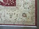 10' X 14' Vintage Handmade PESHAVAR CHOBI Pakistani Agra Wool Carpet Nice - Jewel Rugs