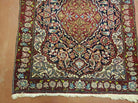 2' 5 X 3' 2" Antique Handmade Floral Oriental Wool Area Rug Vegetable Dyes Red - Jewel Rugs