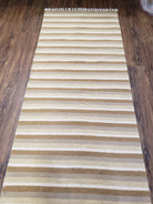 Striped Runner Rug, Flatweave Runner Rug, Hallway Runner, 15 ft Carpet Runner for Hall, Earth Tone Colors, Handmade Hand Woven Farmhouse Rug - Jewel Rugs