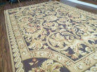 10' X 14' Handmade French Aubusson Weave Needlepoint Flat Pile Wool Rug Nice - Jewel Rugs