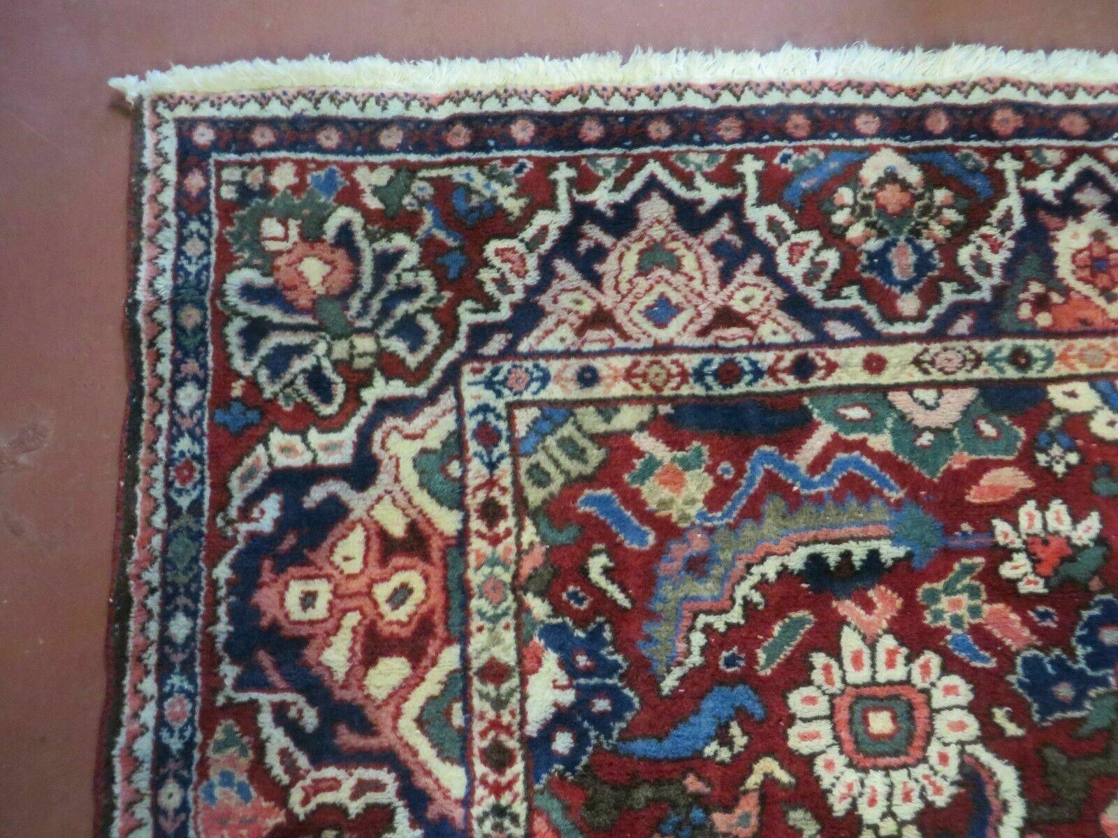 5' X 9' Antique Handmade Turkish Wool Veg Dyes Rug Nice # 107 - Jewel Rugs