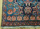 3'10" X 10' Antique Caucasian Seychor Rug Hand Made Wool Carpet Organic Dye Nice - Jewel Rugs