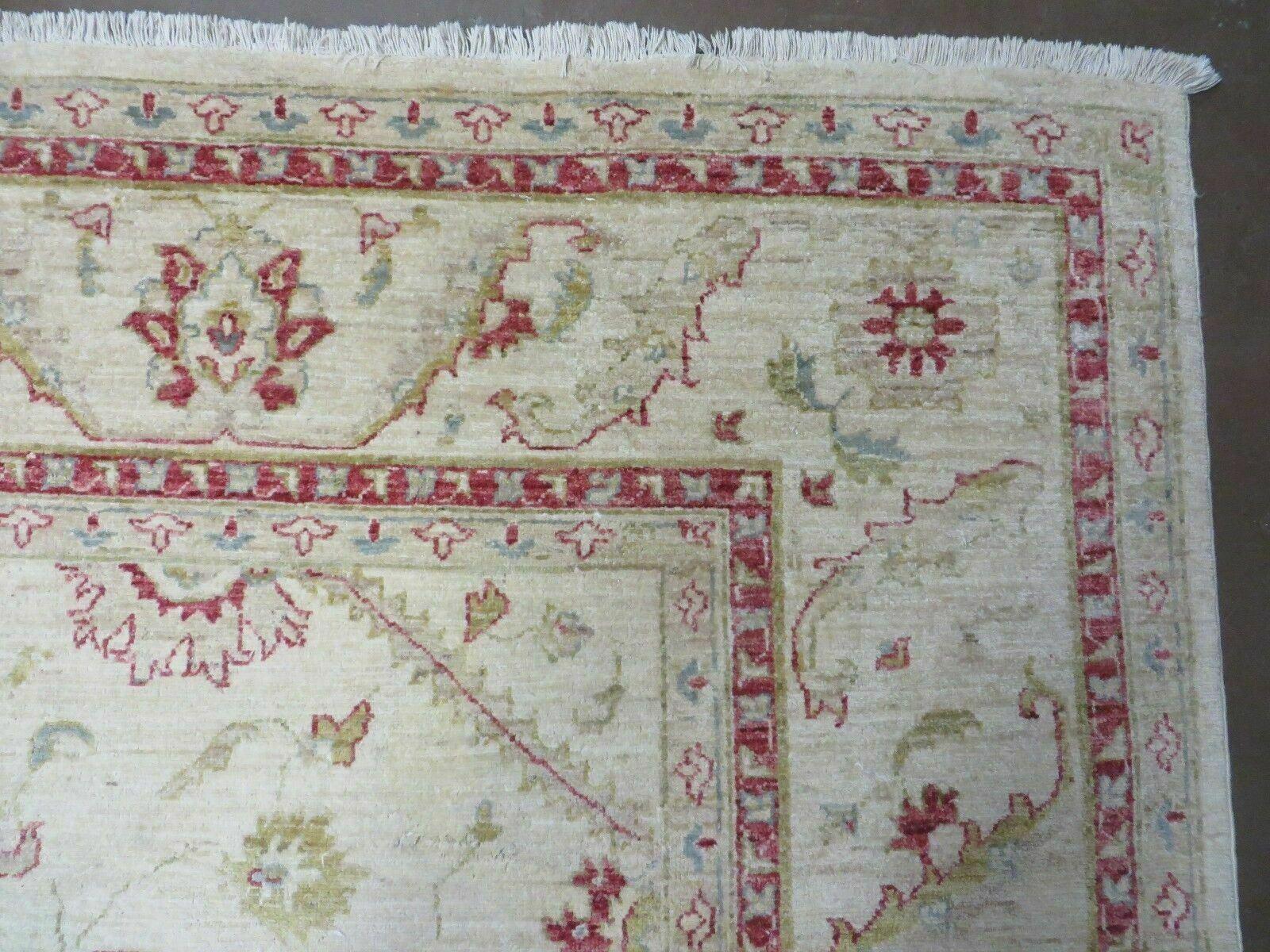 9' X 11' Handmade Indian Agra Tea Wash Wool Rug Carpet # 833 Nice - Jewel Rugs