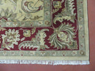 9' X 12' Vintage Handmade India Oriental Jaipur Quality Tea Wash Hand Knotted - Jewel Rugs