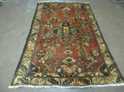 4' X 6' Antique 1920 Handmade Turkish Wool Rug Veg Dye Nice - Jewel Rugs