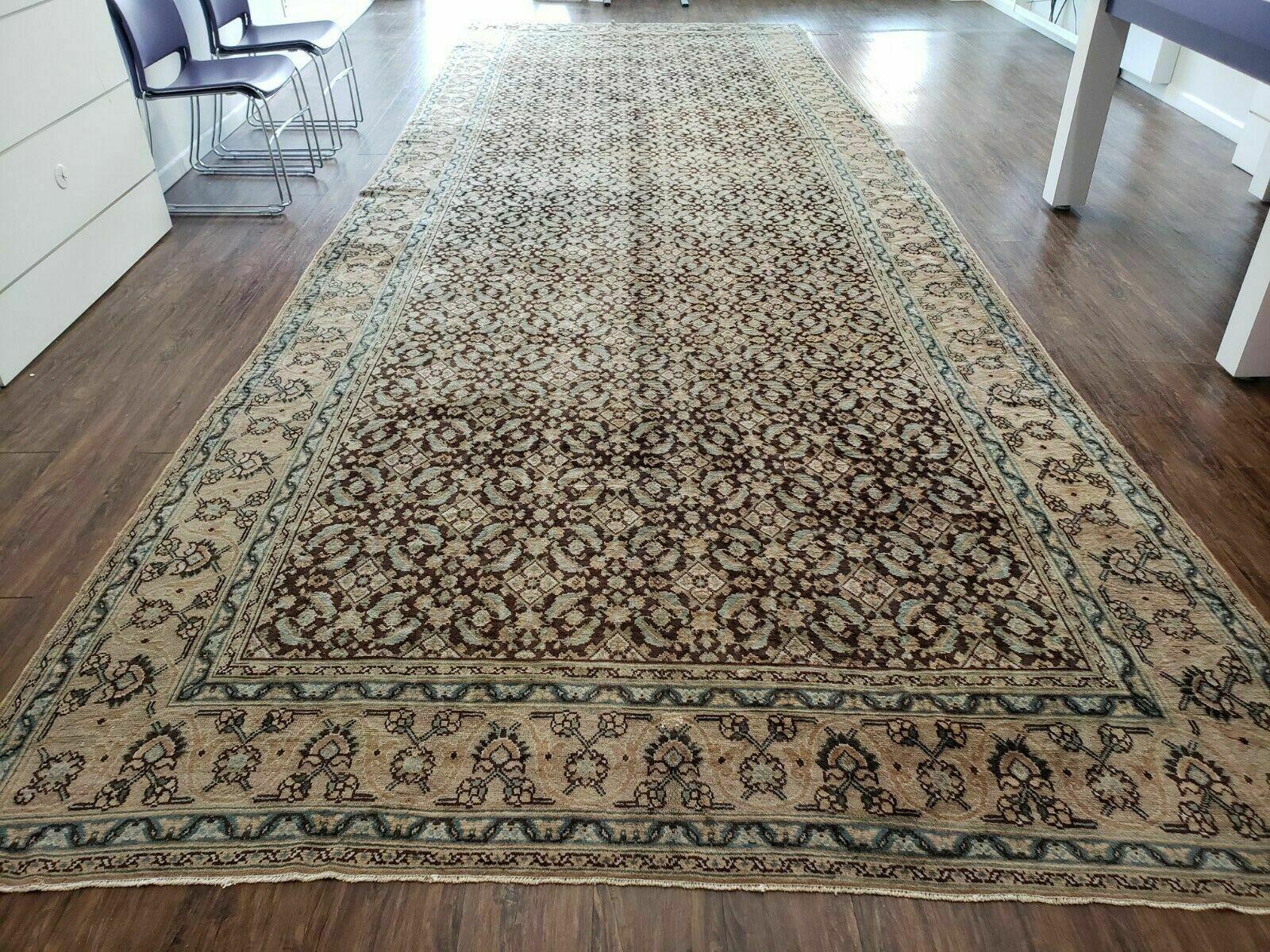 8' X 22' Antique Handmade Turkish Wool Corridor Kalegy Rug Nice - Jewel Rugs