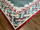 8' X 10' Roman Mosaic Art Tibetan Nepal Art Deco Chinese Hand-Knotted Wool Rug - Jewel Rugs