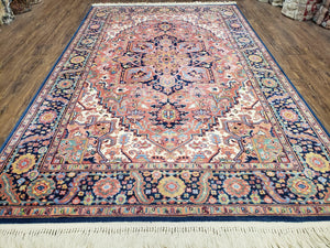 Karastan Heriz Rug 5'9" x 9', Vintage Karastan Wool Carpet Heriz Pattern #726, Hard to Find, Original 700 Series, Heriz Serapi Rug - Jewel Rugs