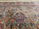 8' 8" X 12' Karastan Multicolor Panel Kirman # 717 Wool Rug American Beauty - Jewel Rugs