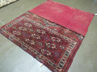 2.5' X 4' Antique Handmade Bokhara Turkoman Yamud Wool Rug Kilim Backing NICE - Jewel Rugs