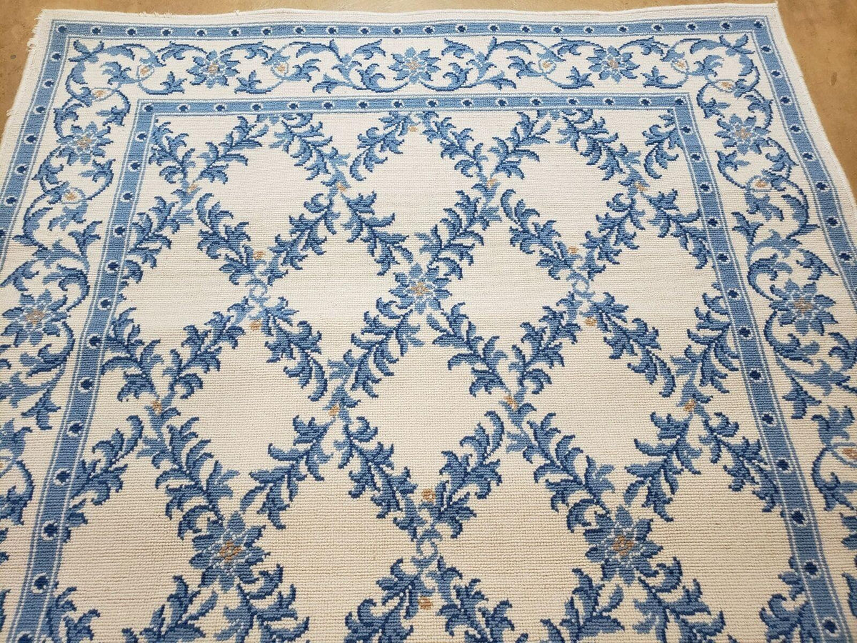 3'8" X 5'6" Karastan Wool RUG Newport 512/7910 Belgium Treillage Conto