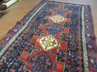 4' X 7' Antique Handmade Turkish Wool Rug Nice # 638 - Jewel Rugs