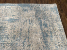 Modern Tibetan Rug 5x8 ft Light Blue and Gray Carpet, Contemporary Wool Rug, Handmade Nepali Rug, Raised Pattern, Tibet Area Rug, Nepal Rug - Jewel Rugs